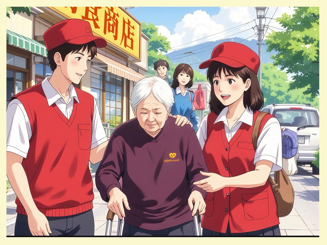 助學金發(fā)放場景