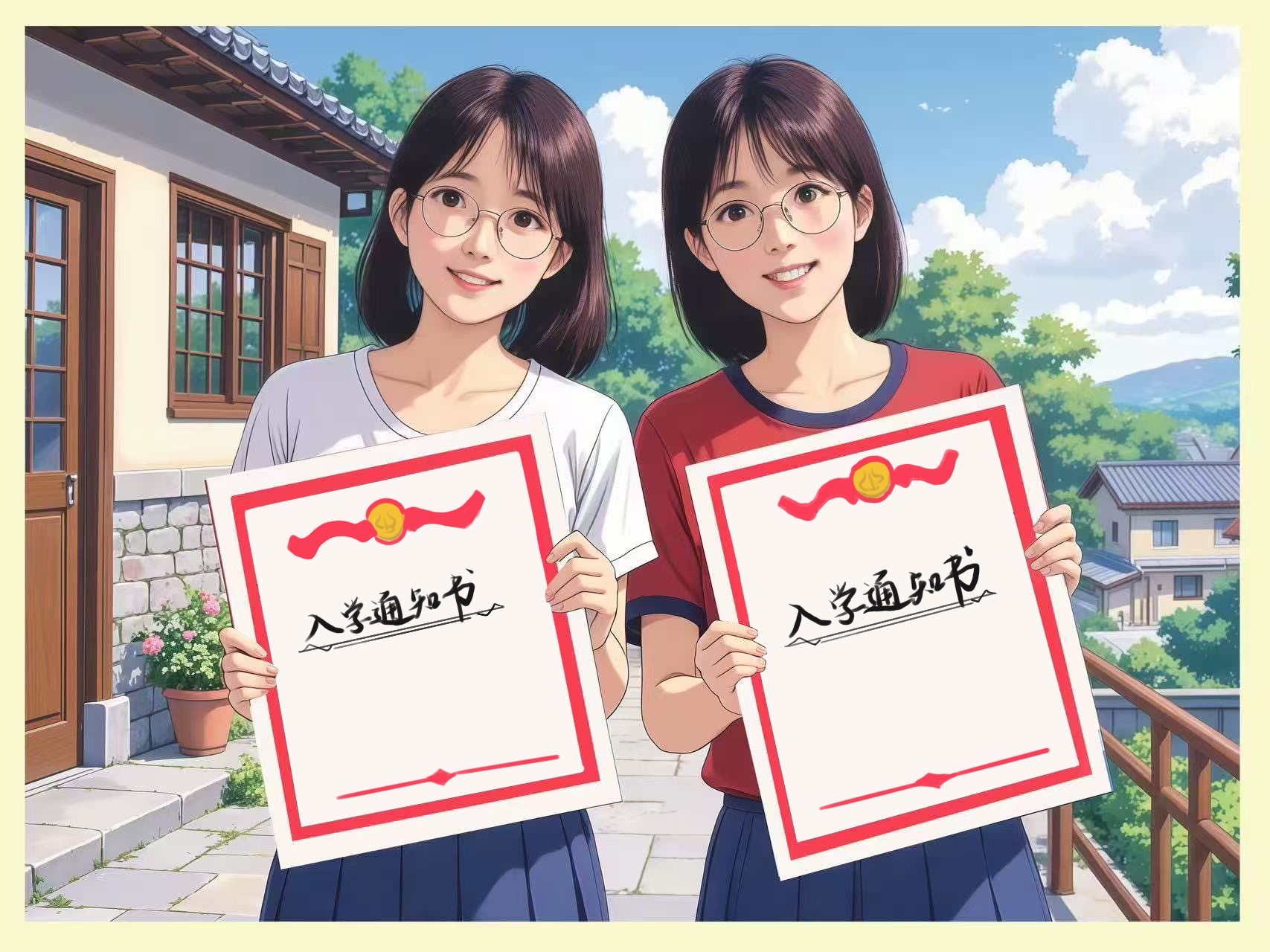 雙胞胎姐妹求學路